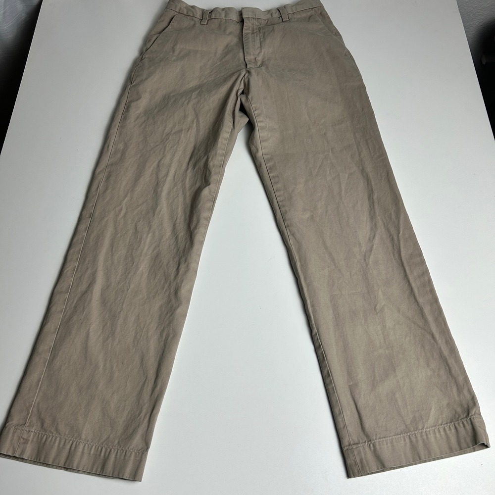 Banana Republic Dawson Chinos Mens 31x32 Tan Khaki Cotton Straight Leg Pants